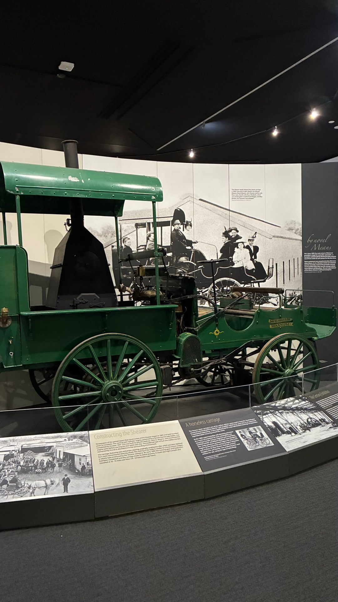 National Motor Museum, Birdwood. Part 17 of 18.

Shearer Steam Carriage
1908 Talbot, number 474
1969 Holden HK Brougham,