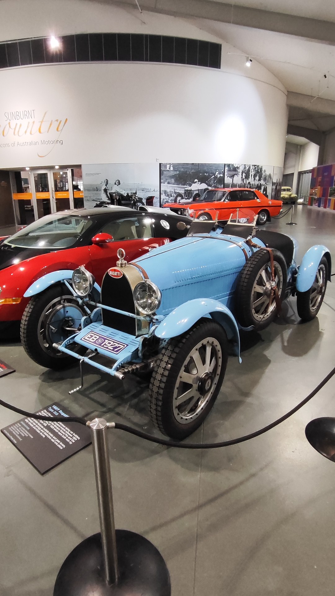 National Motor Museum, Birdwood. Part 11 of 18.

FORD MODEL 304 WELLTYPE UTILITY CAR
1927 Bugatti Type 35B
1904 OHLMEYER
