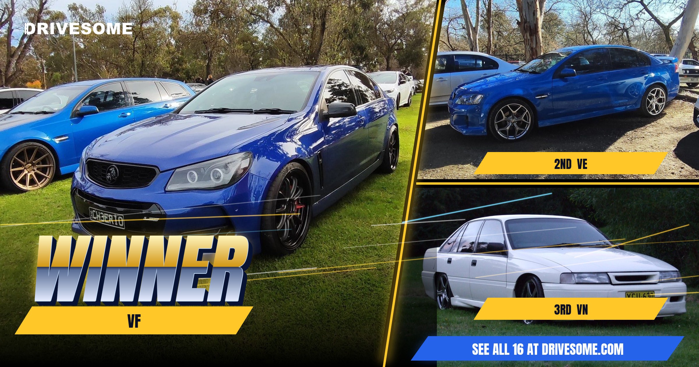 The September 2026 verdict is in for Best Holden Commodore Generation:

1st: VF
2nd: VE
3rd: VN

Disagree? The new round