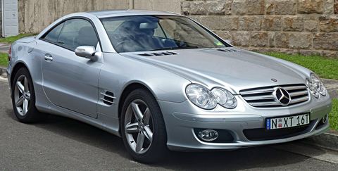 Mercedes-Benz SL-Class R230 SL 55 Speedshift