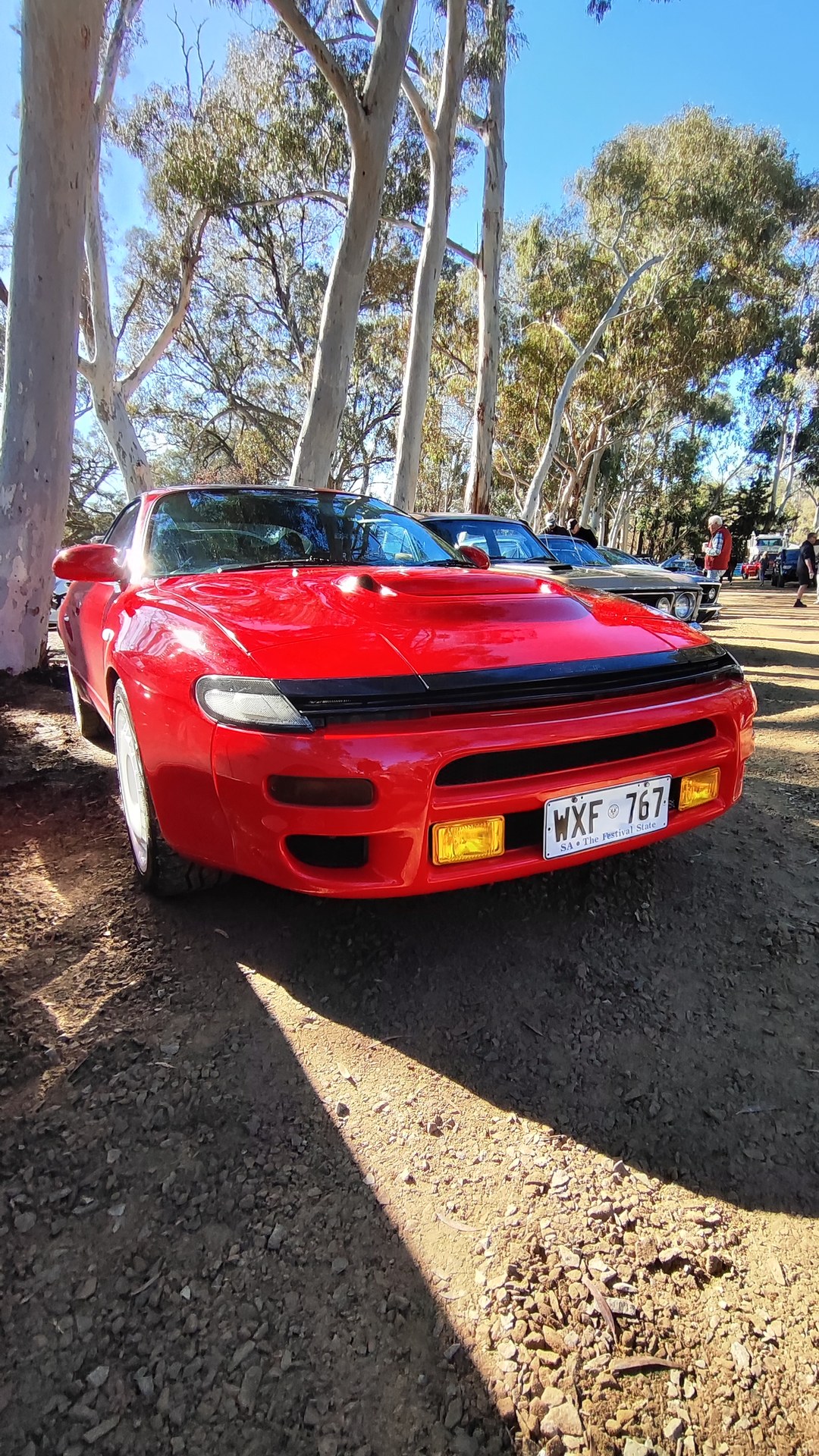 Adelaide Hills COFFEE RUN! Gumeracha, part 14 of 38.

Toyota Celica · WXF767
Ford Falcon XW · RPS351
Black Holden Commod