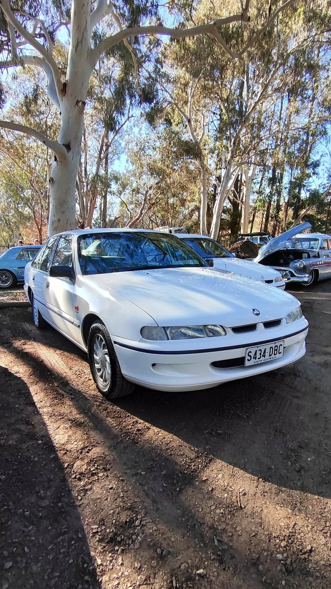 Adelaide Hills COFFEE RUN! Gumeracha, part 17 of 38.

White Holden Commodore VK
Mitsubishi Magna TL · S316DJR
White Mits