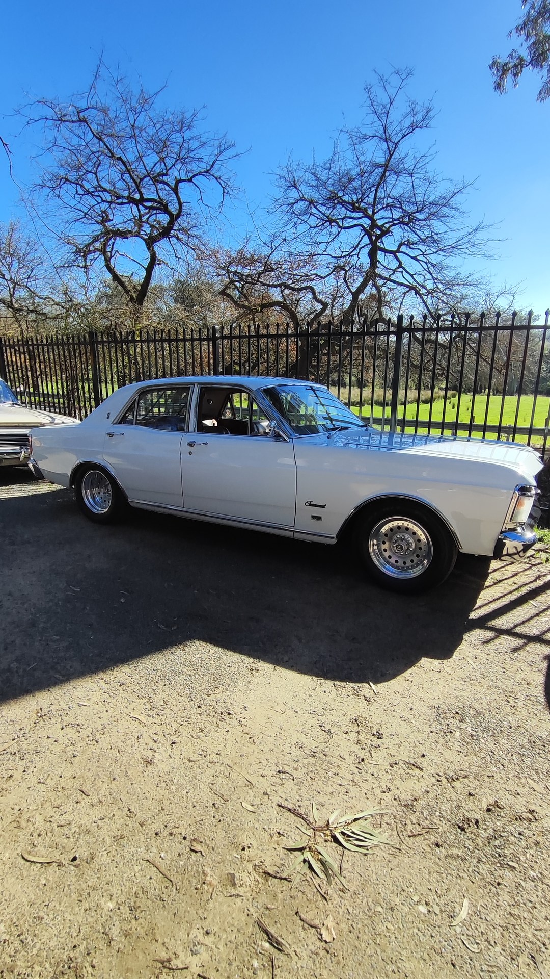 Adelaide Hills COFFEE RUN! Gumeracha, part 20 of 38.

Alfa Romeo GTV · XA116N
White Ford Falcon #1
Blue Ford Mustang 1st