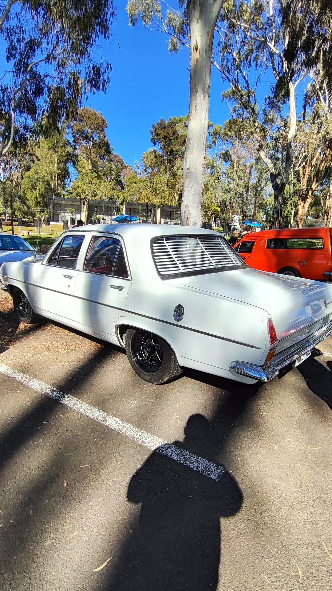 Adelaide Hills COFFEE RUN! Gumeracha, part 28 of 38.

Holden HD · RKD763
Austin Sprite · SPR173
Chevrolet Corvette
White