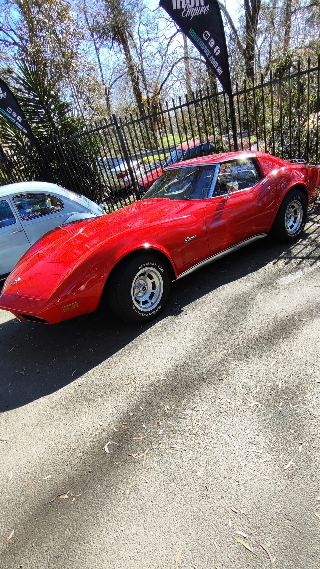 Adelaide Hills COFFEE RUN! Gumeracha, part 28 of 38.

Holden HD · RKD763
Austin Sprite · SPR173
Chevrolet Corvette
White