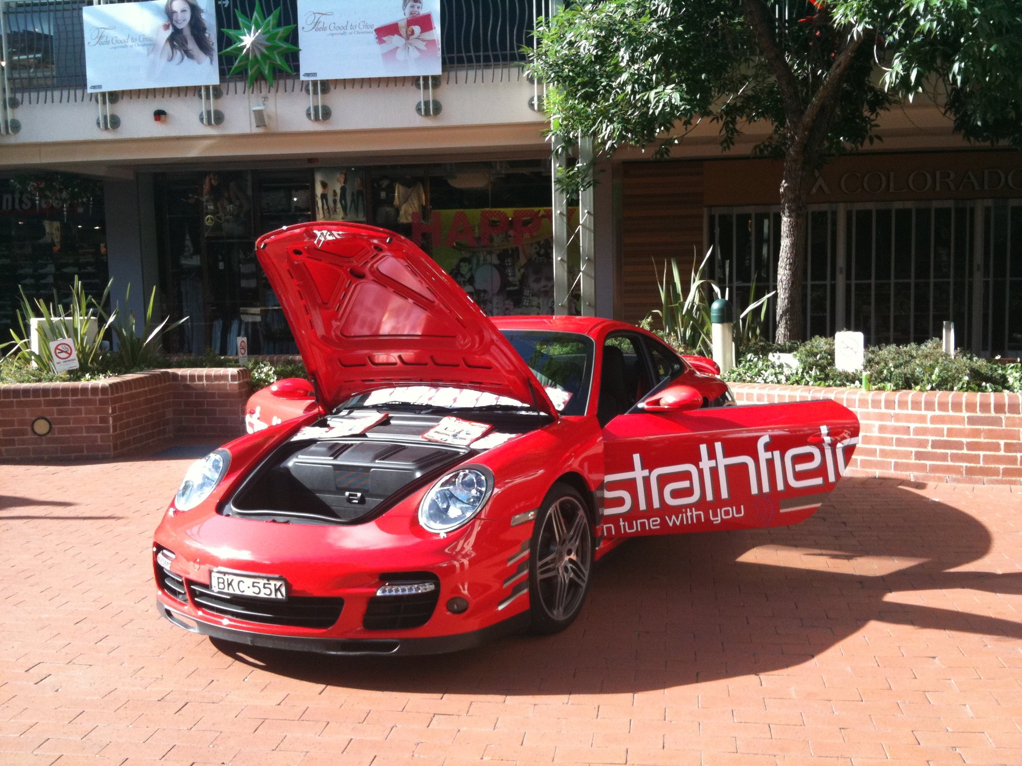 Strathfield

Ok it was not really "My Car" but i acted like it was. I was the lead salesperson this was our show/company