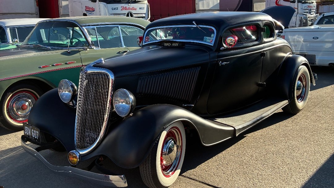 @breakfast-with-the-devils First time at Breakfast with the Devils. Some great cars lots of hot rods and American monste