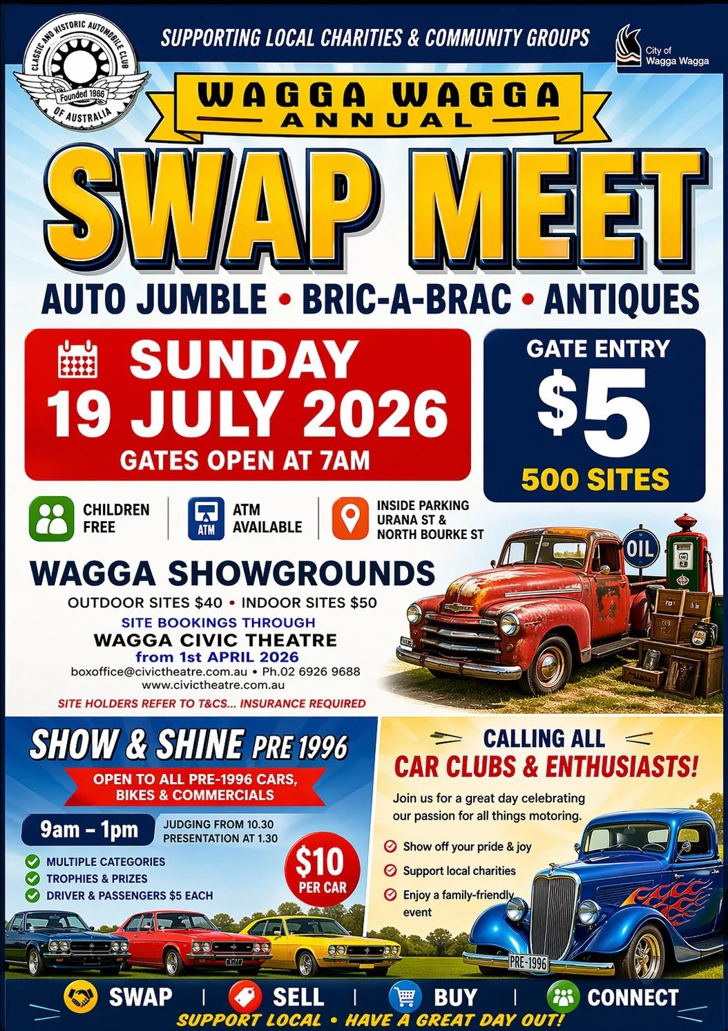 Wagga Wagga Swap Meet & Show & Shine