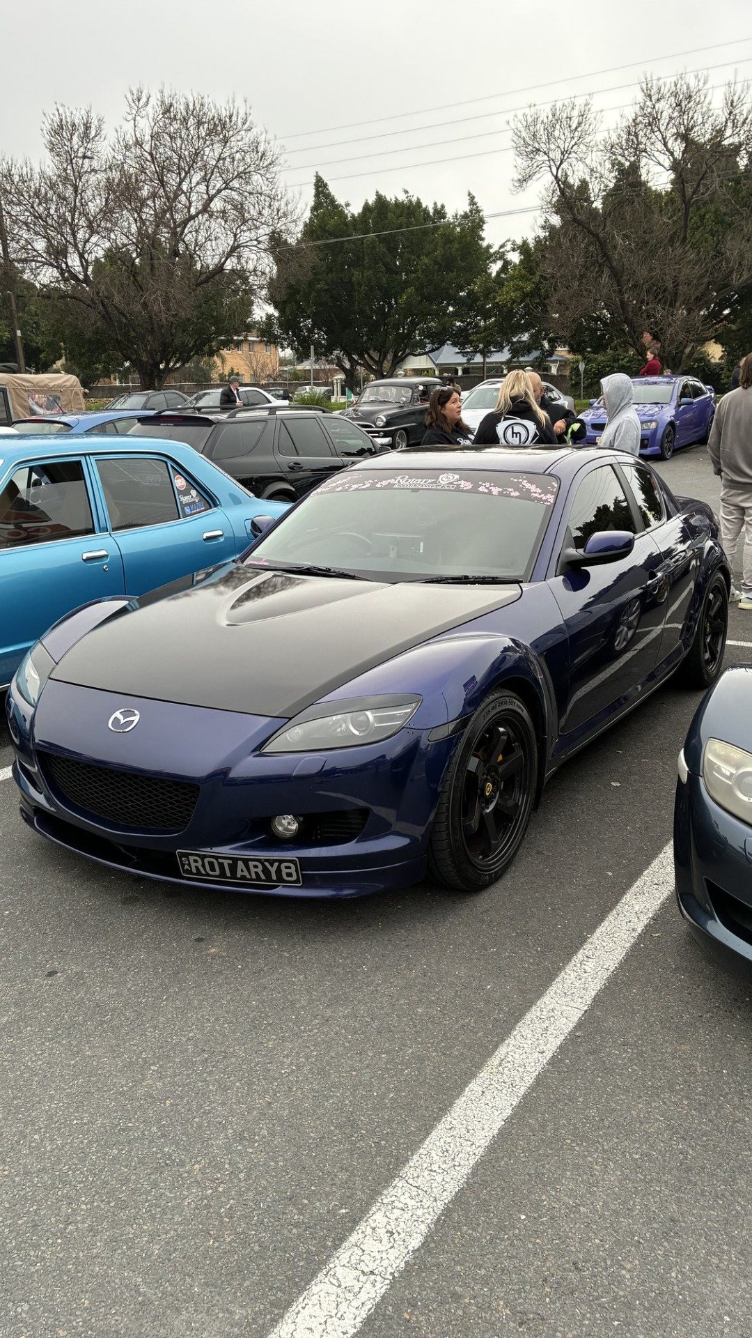@cars-k9s-coffee Some rotars at Cars and coffee.