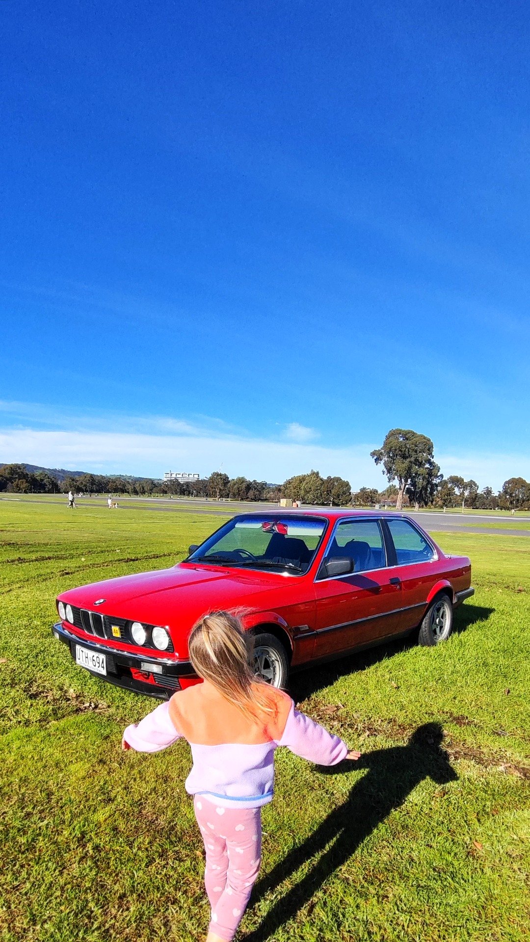 @Leila‌s favourite car at @Vic Park Pitstop#events/vic-park-pitstop‌  today a E30 a bit random for her.