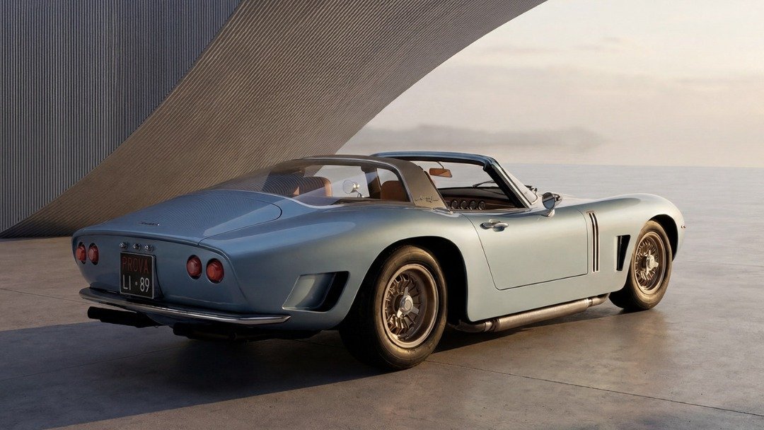 60 Years in the Making: Designed by Giorgetto Giugiaro in the mid-1960s, the project was archived when Bizzarrini focuse
