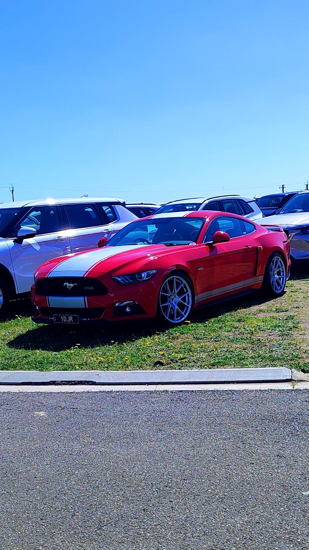 Nice Mustang at @The Bend Motorsport Park#pages/the-bend-motorsport-park‌ for the @Supercars AirTouch 500 at The Bend#ev