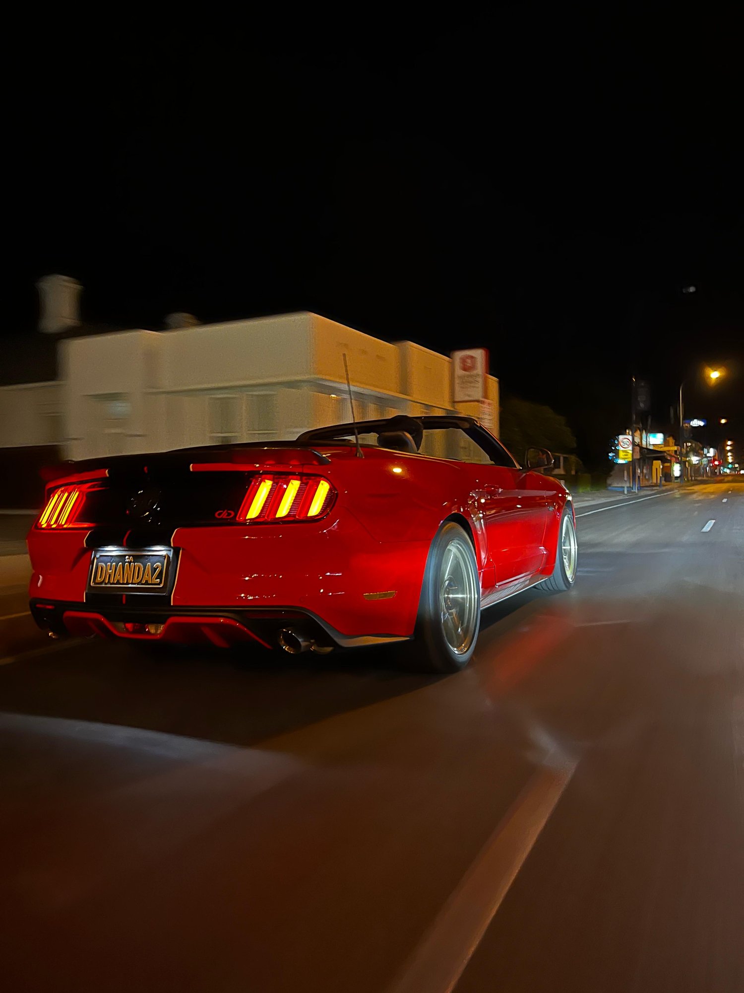 Mustang

Mustang GT Convertible 
Vertini Wheels
Roush Muffler & H-Pipe