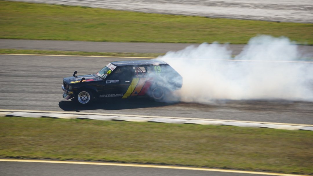 Some of the drift cars at world time attack challenge