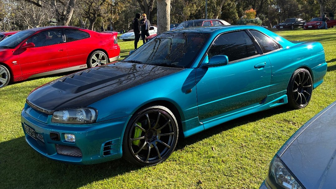 Great colour on this 34. Does anyone know if it’s a GT-T or not? @Vic Park Pitstop#events/vic-park-pitstop‌