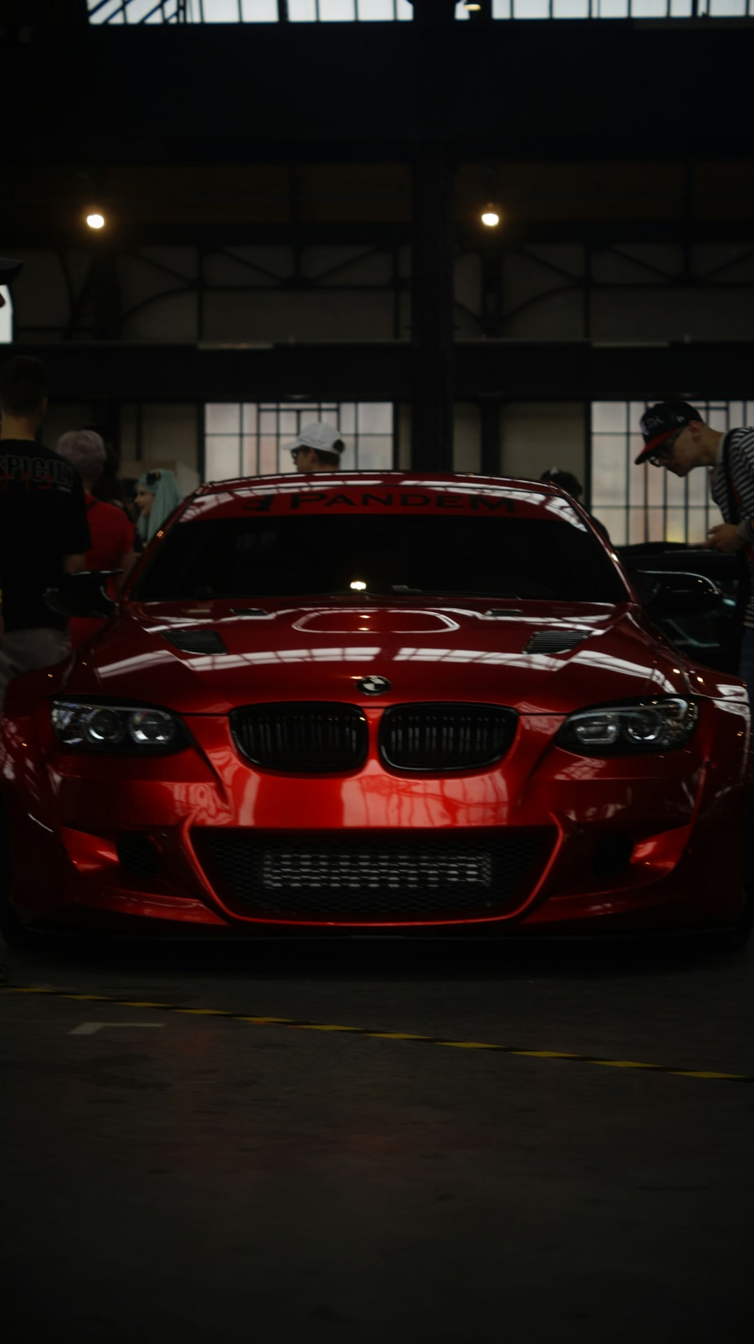 someone has put a front mount straight through the bumper of an e92 m3. the s65 revs to 8400 on its own and their answer
