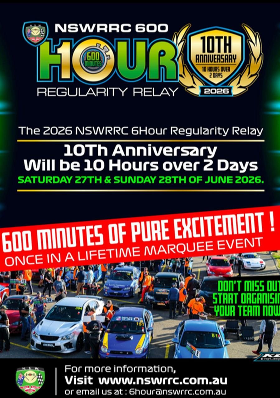 NSWRRC 600 Regularity Relay