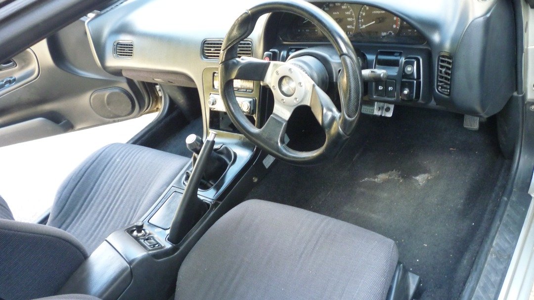 I was pretty stock apart from the front being a Skyline.