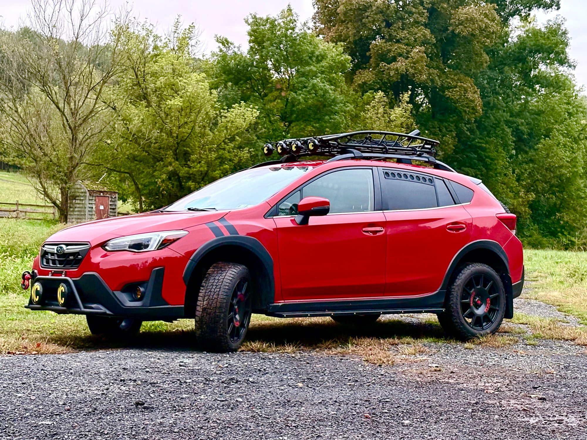 The Flying Tomato

2021 Subaru Crosstrek Limited Overland Modded