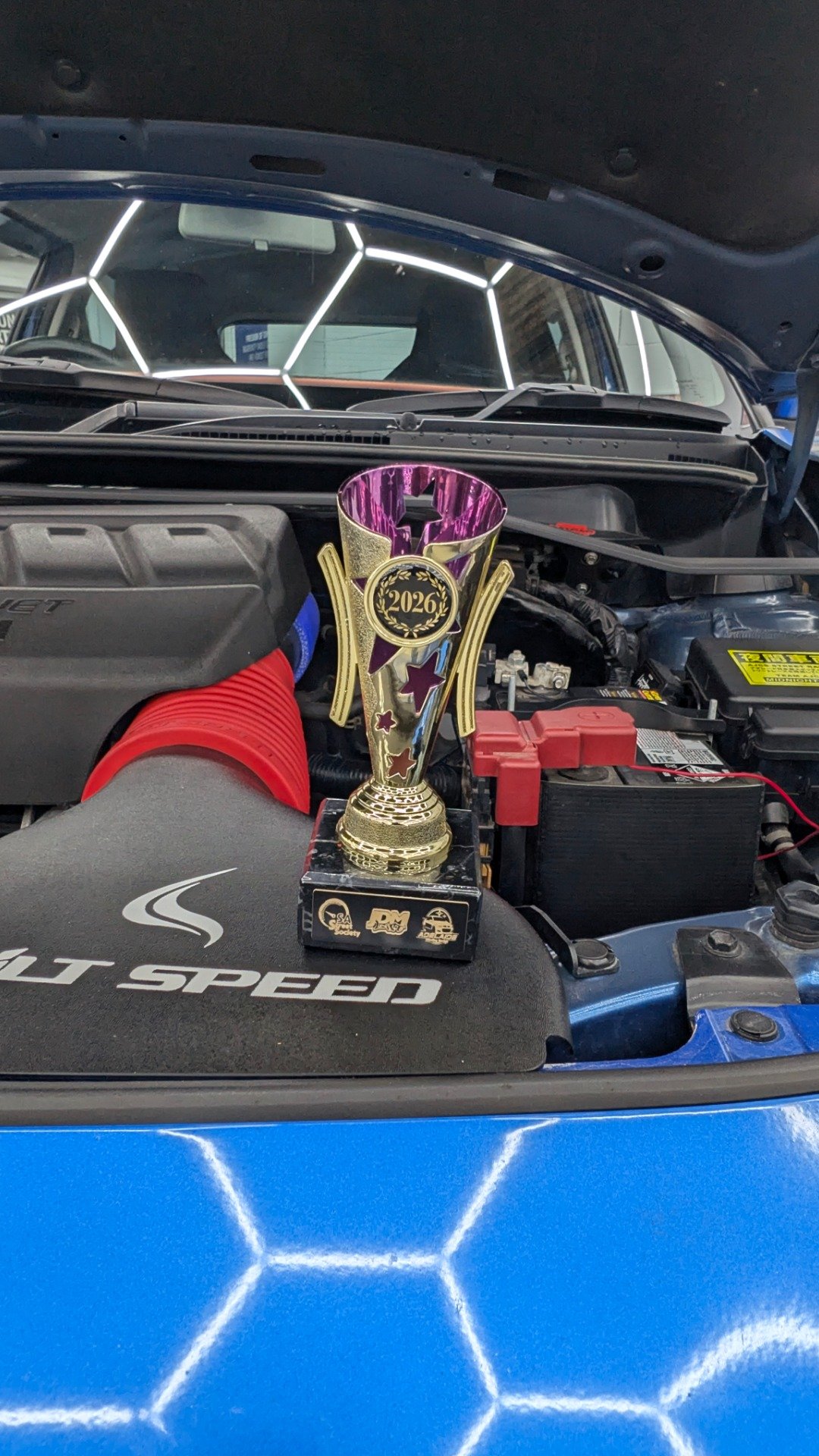 Another event another unexpected win was a rainy morning but was good