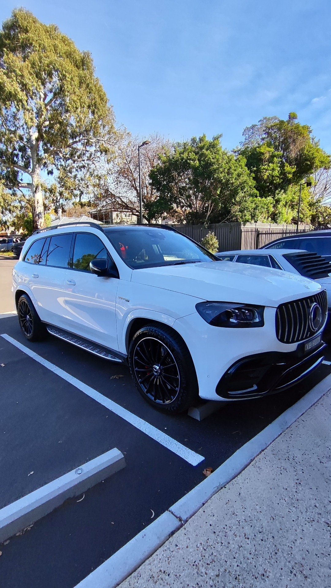 I think this is my new dream family car. It just says FU to all the Range Rovers in the car park. But it is hard to take