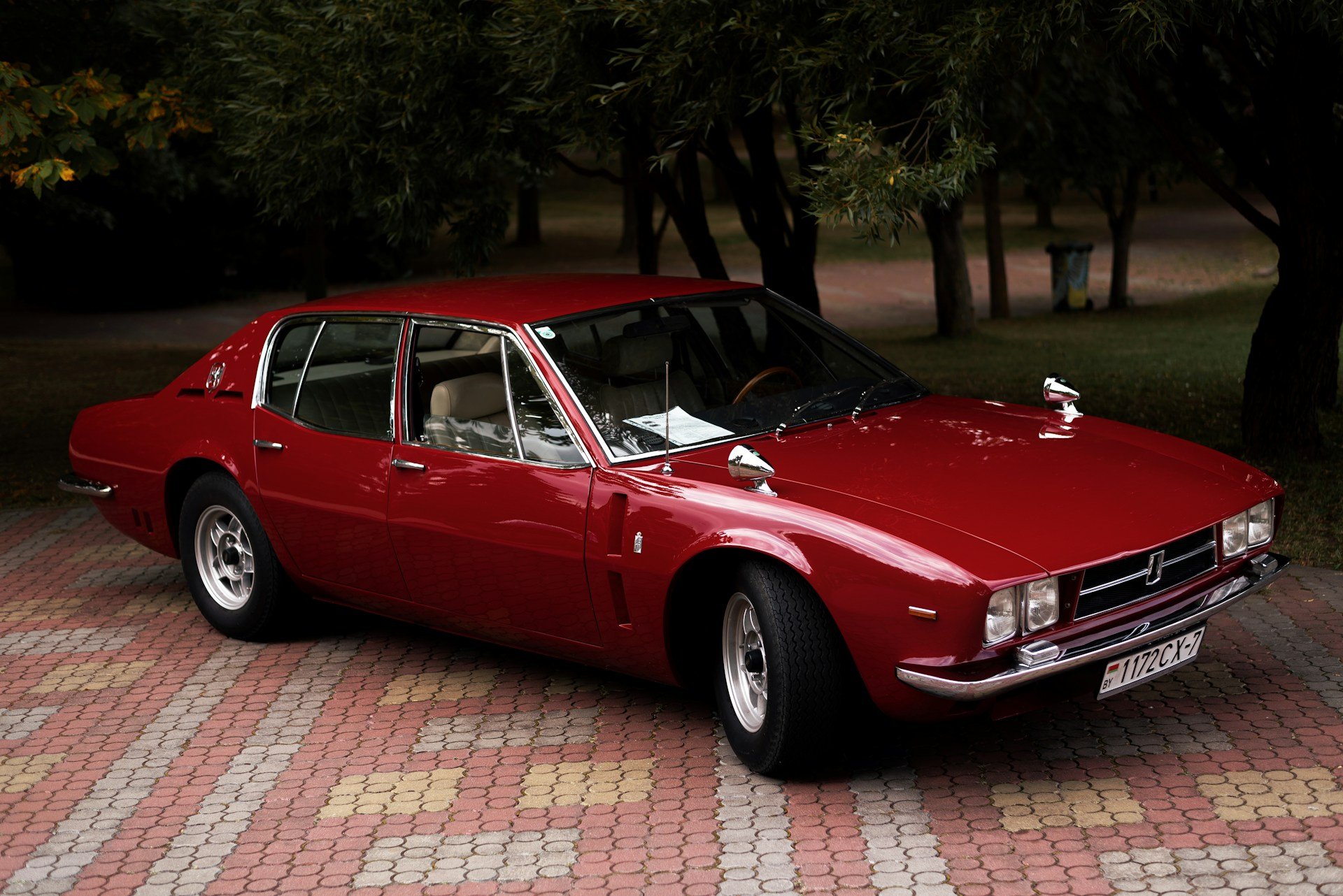 @Iso Fidia Only 192 of these four-door saloons were built between 1967 and 1975. Italian car with American engine.