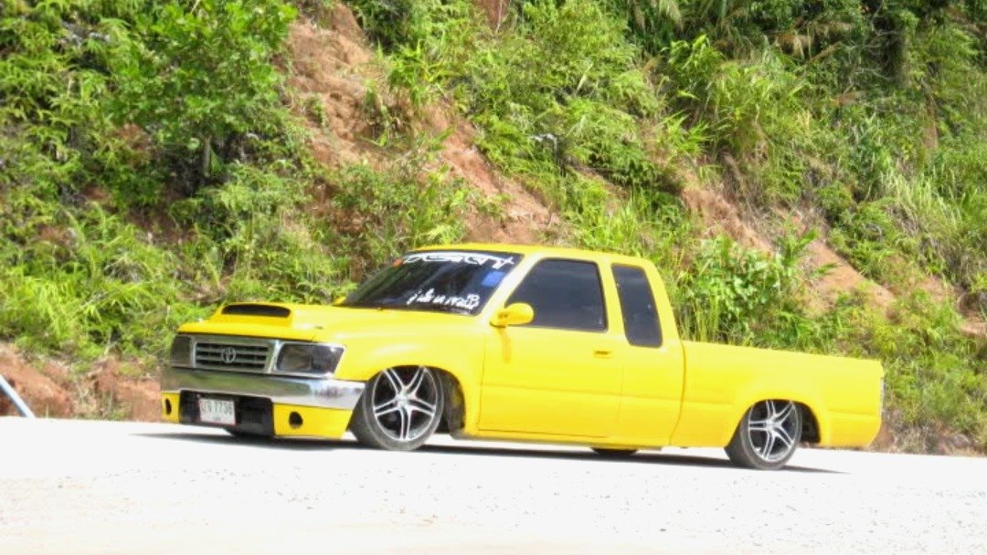 Another #windback from #Thailand back maybe 2011. Never been a fan of #slammed trucks.