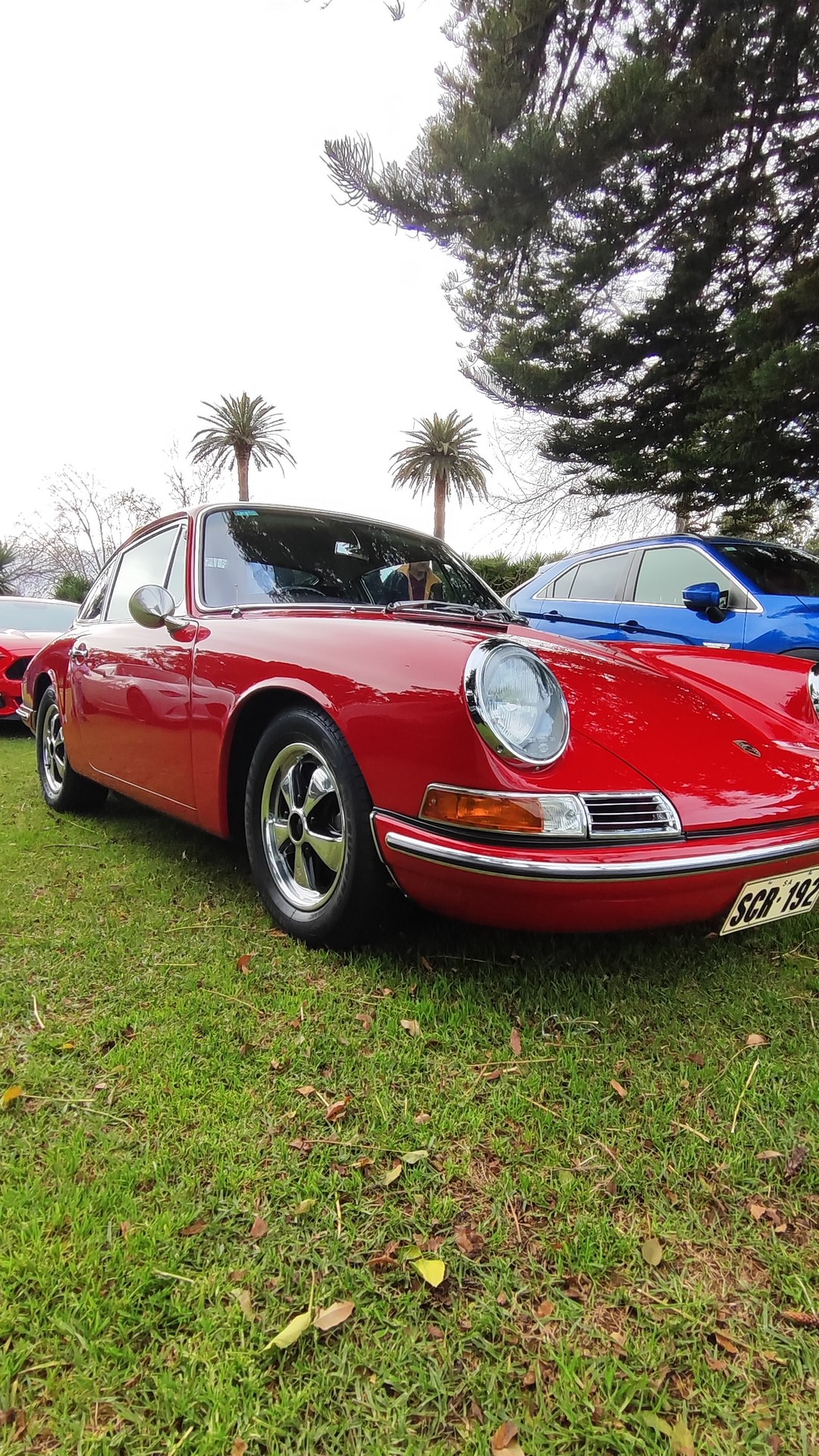 Porsche 911 (early long-hood, classic) at Vic Park Pitstop, 16 August 2026.