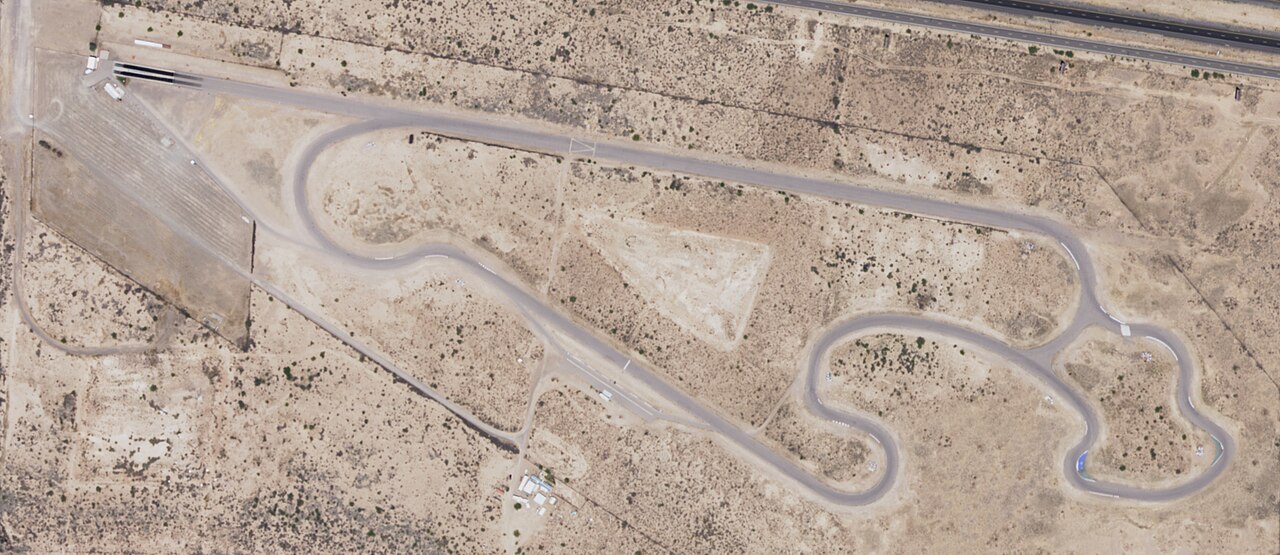 Arroyo Seco Raceway circuit layout