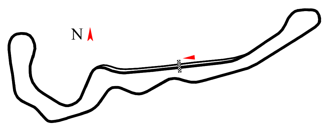 Automotodrom Grobnik circuit layout