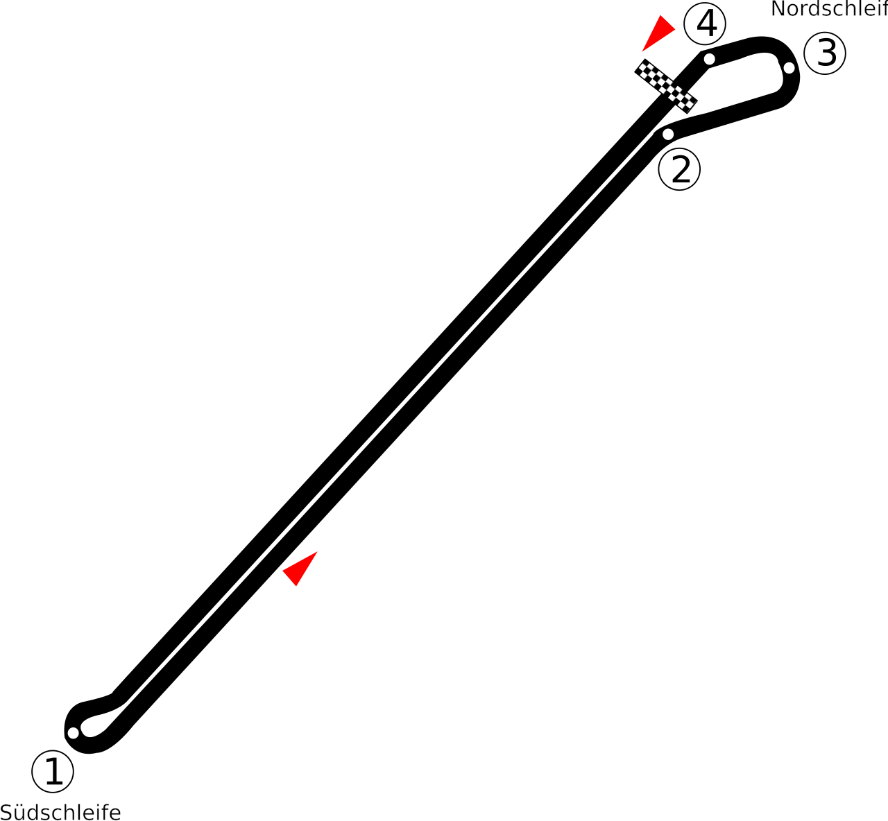 AVUS (Berlin) circuit layout