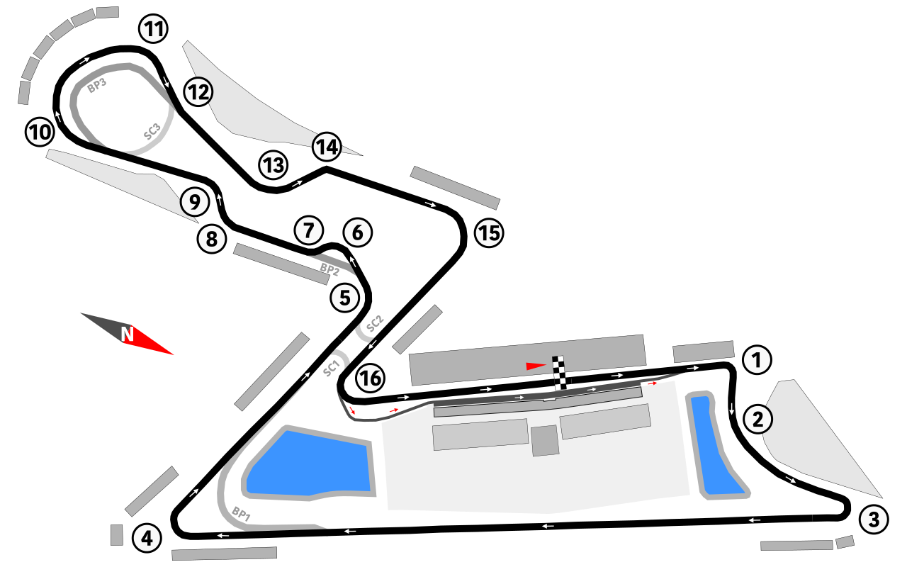 Buddh International Circuit circuit layout