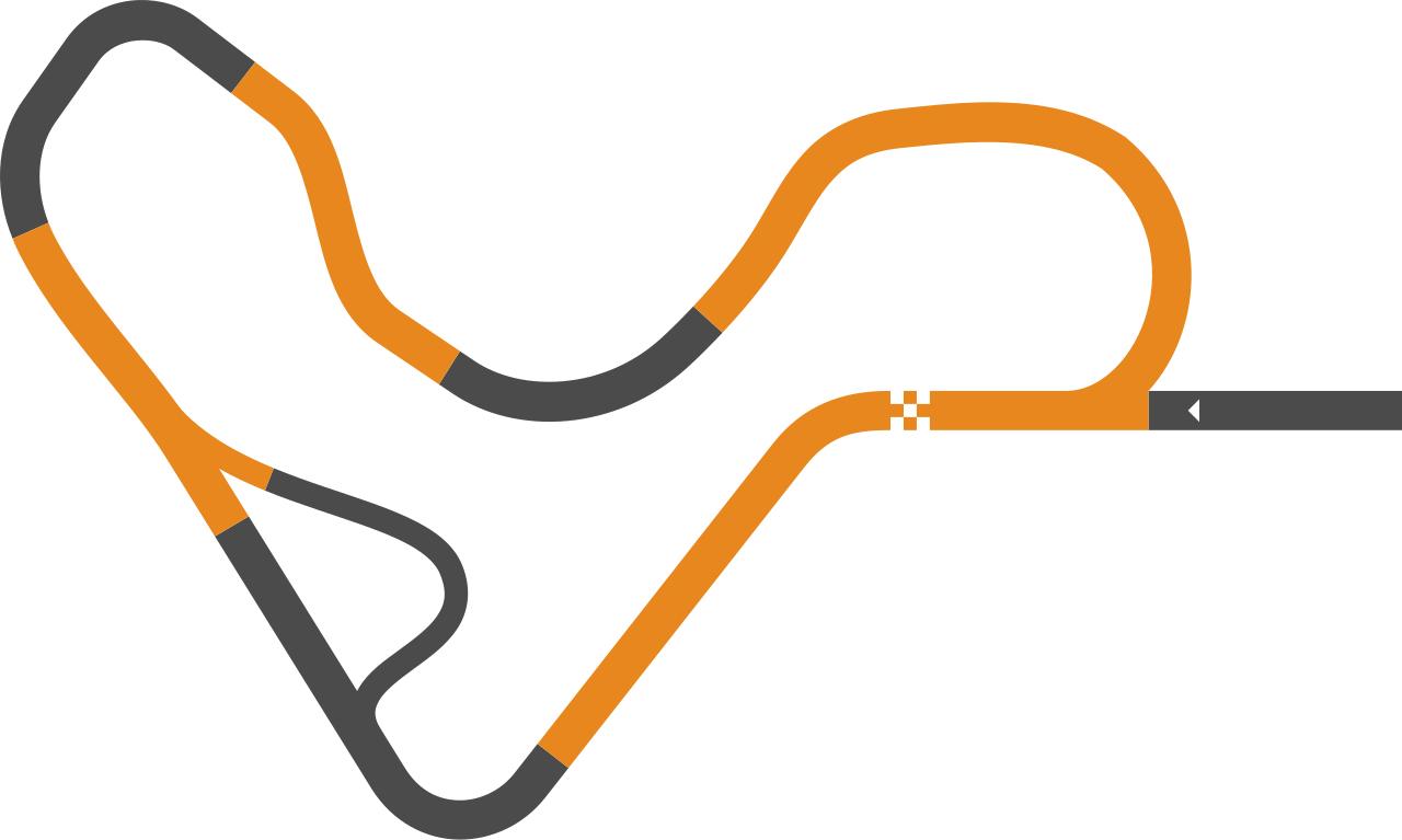 Circuit Pont-de-Ruan circuit layout