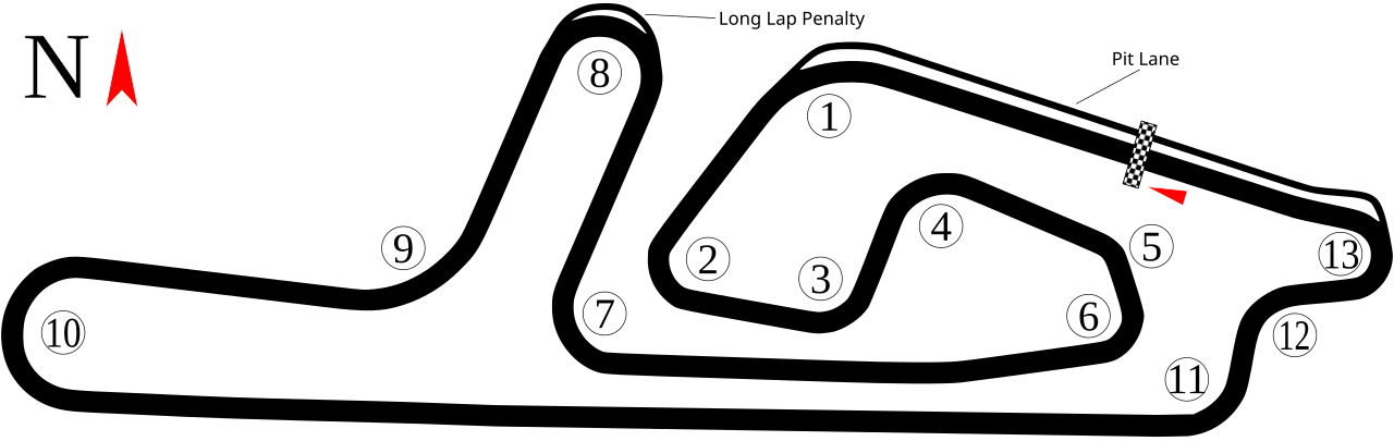 Cremona Circuit circuit layout