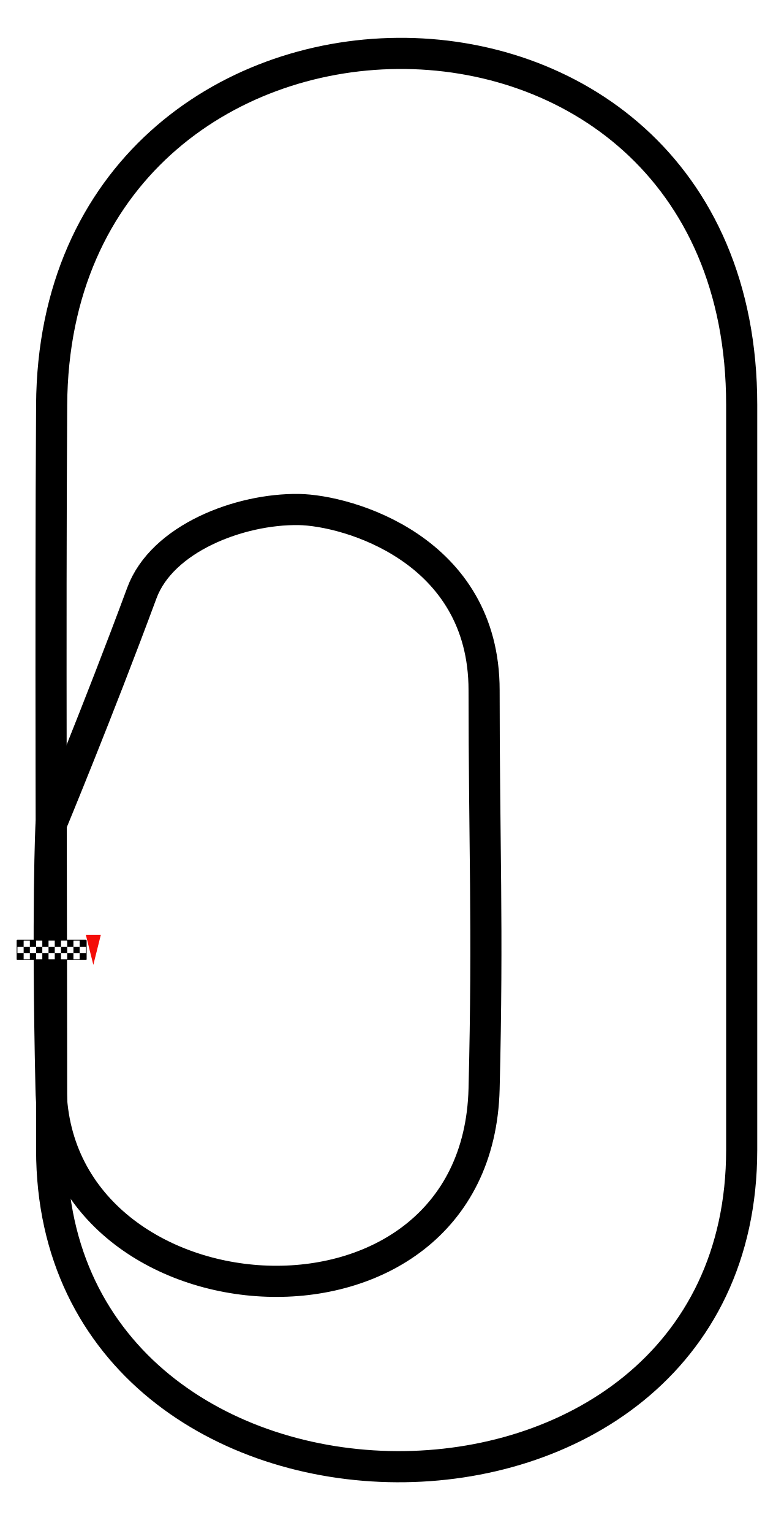 Evergreen Speedway circuit layout