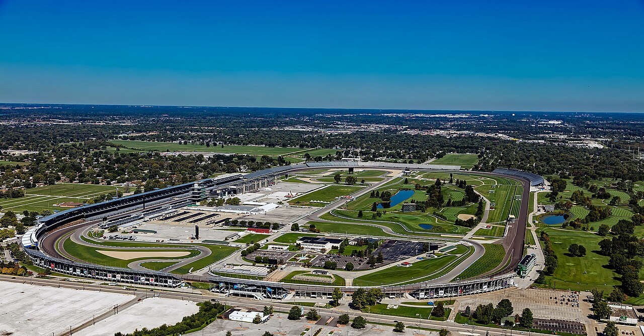 Indianapolis Motor Speedway circuit layout
