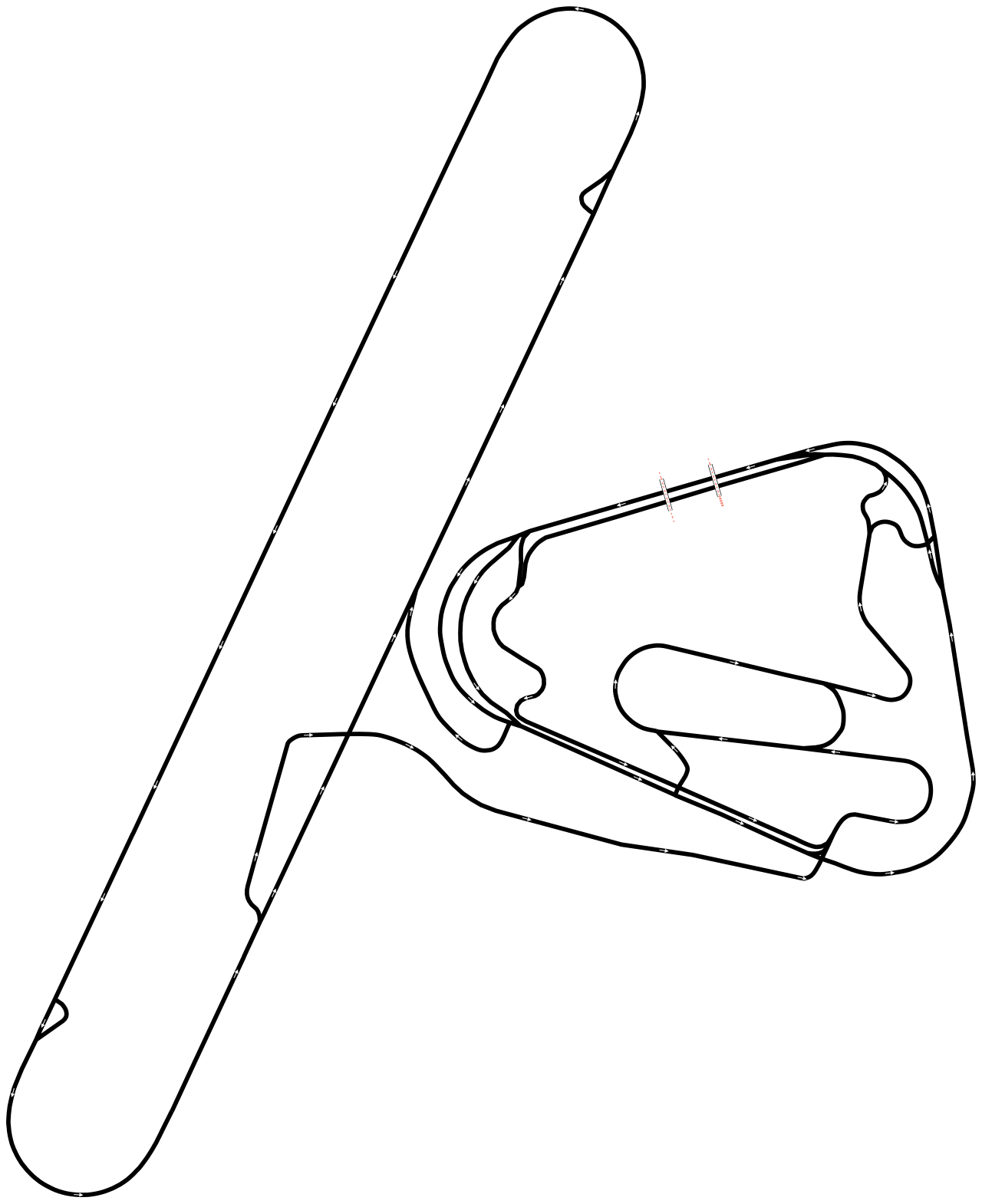 Lausitzring circuit layout