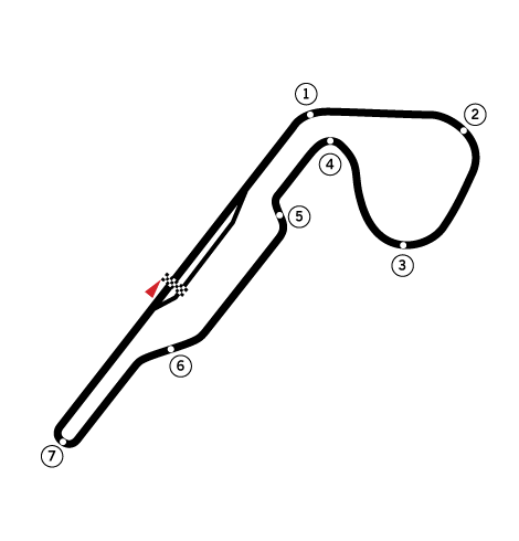 Nivelles-Baulers circuit layout