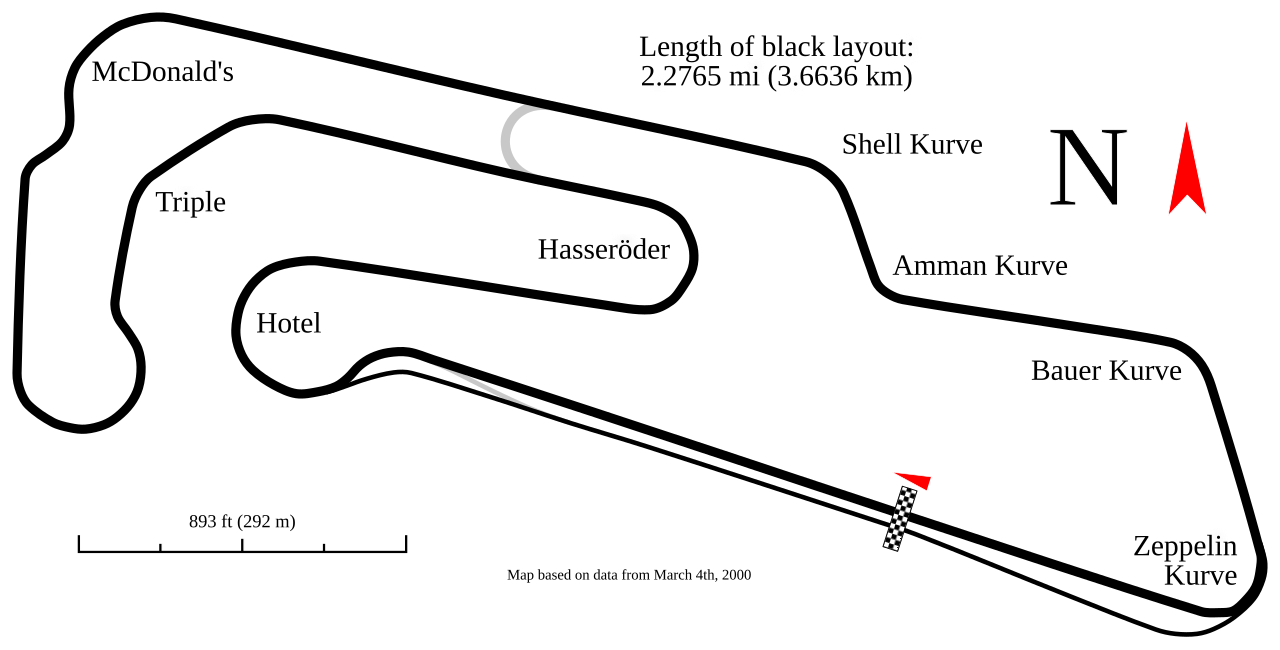 Oschersleben circuit layout