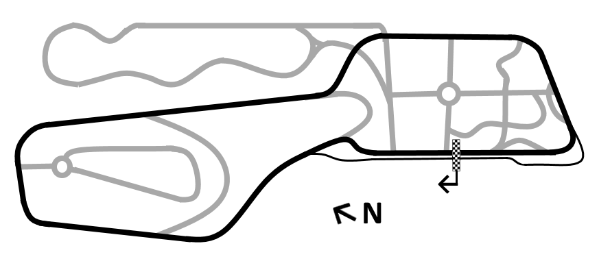 Vale Circuit circuit layout