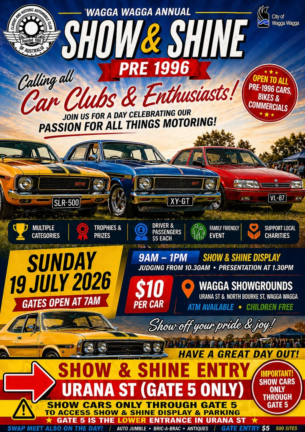 Wagga Wagga Swap Meet & Show & Shine