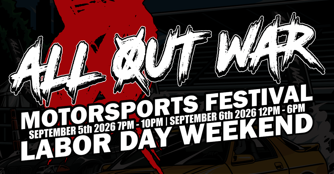All Out War - Motorsports Festival 2026