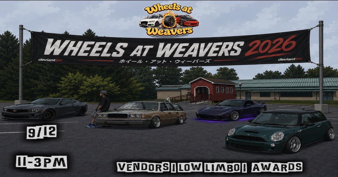 Wheels at Weavers 2026