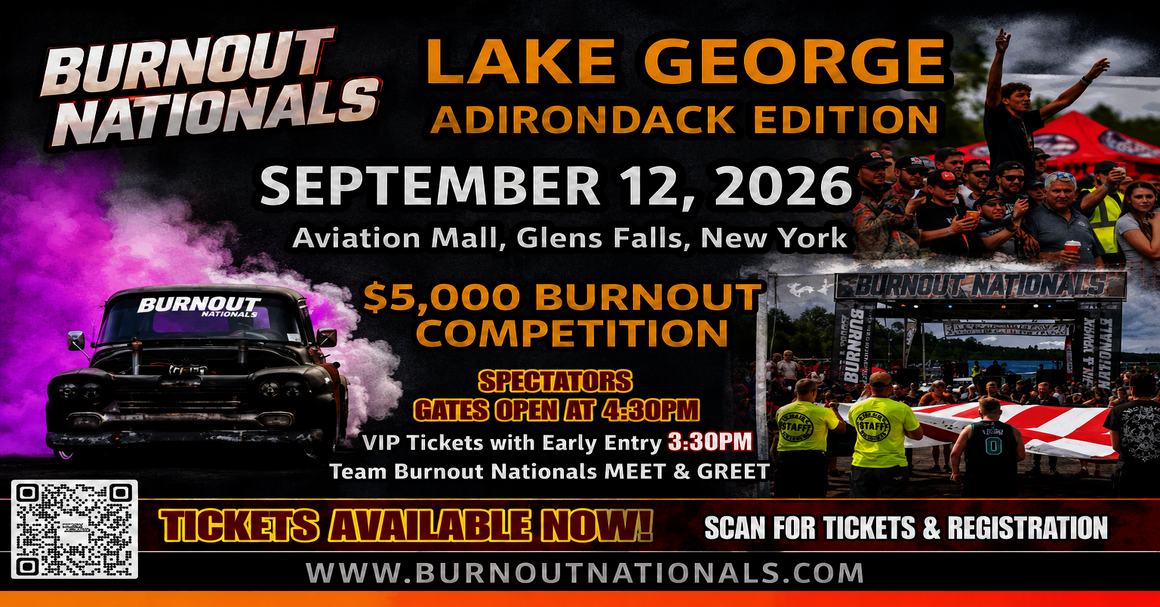 Burnout Nationals Adirondack Edition 2026
