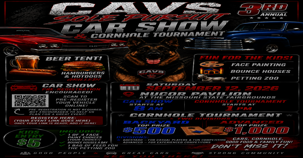 Cavs Sole Pursuit Third Annual Car Show