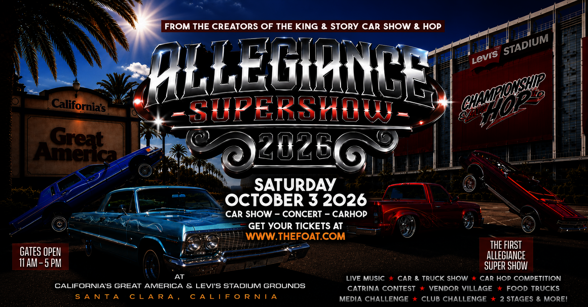 ALLEGIANCE PRESENTS:OCT 3rd CAR SHOW & HOP