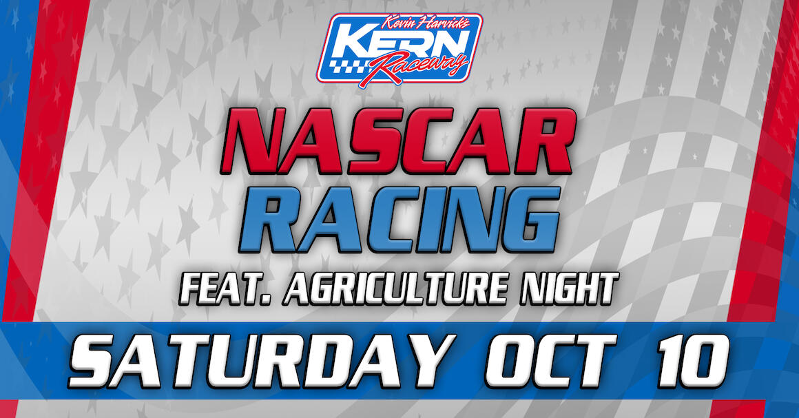 Oct 10: NASCAR Racing Feat. Agriculture Night