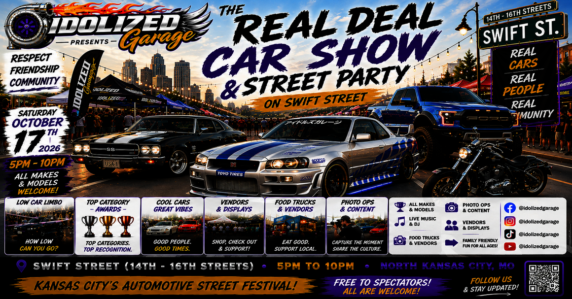 ๐ THE REAL DEAL CAR SHOW & STREET PARTY