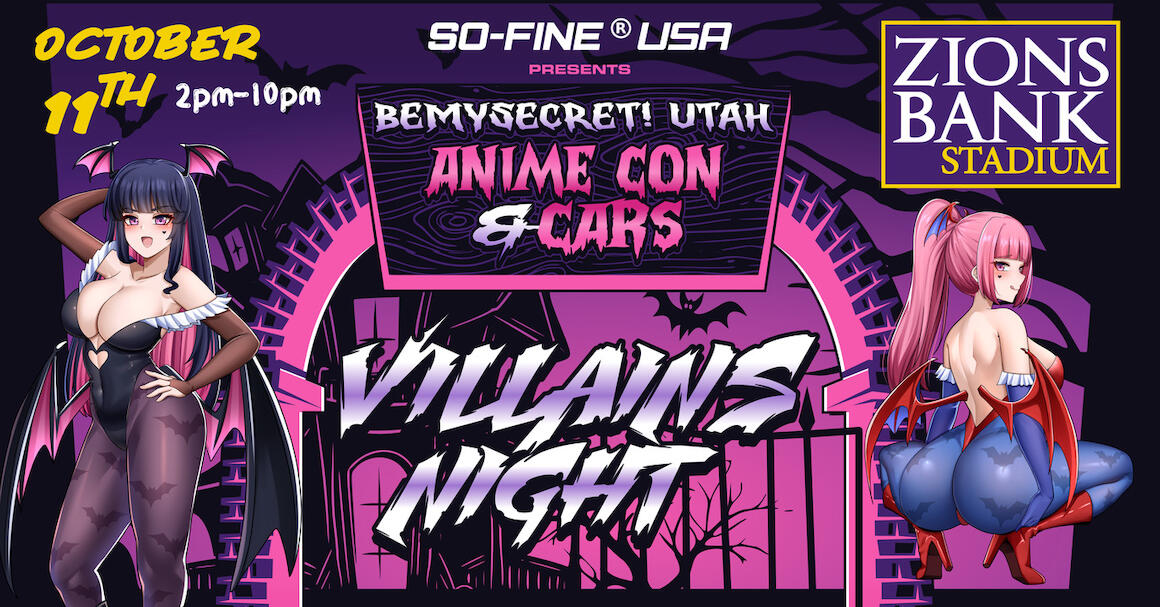 BeMySecret X GearHead Utah Anime & Cars Utah