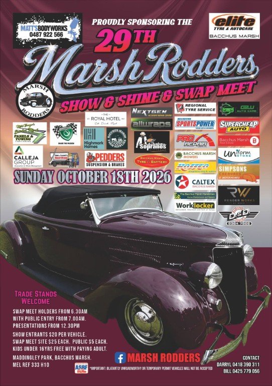 Marsh Rodders Show & Shine & Swap Meet